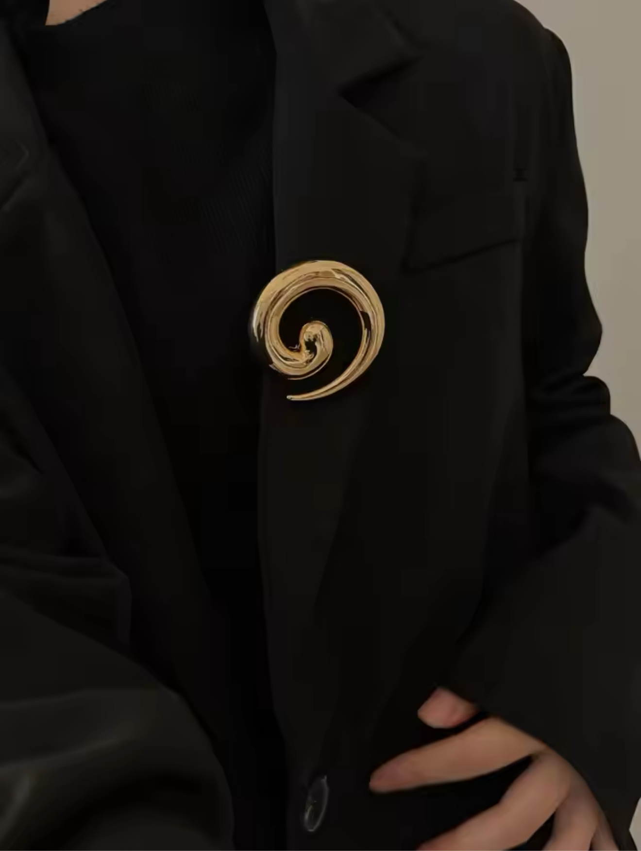 The Golden Broch (Set of 2) - Silver Option Available