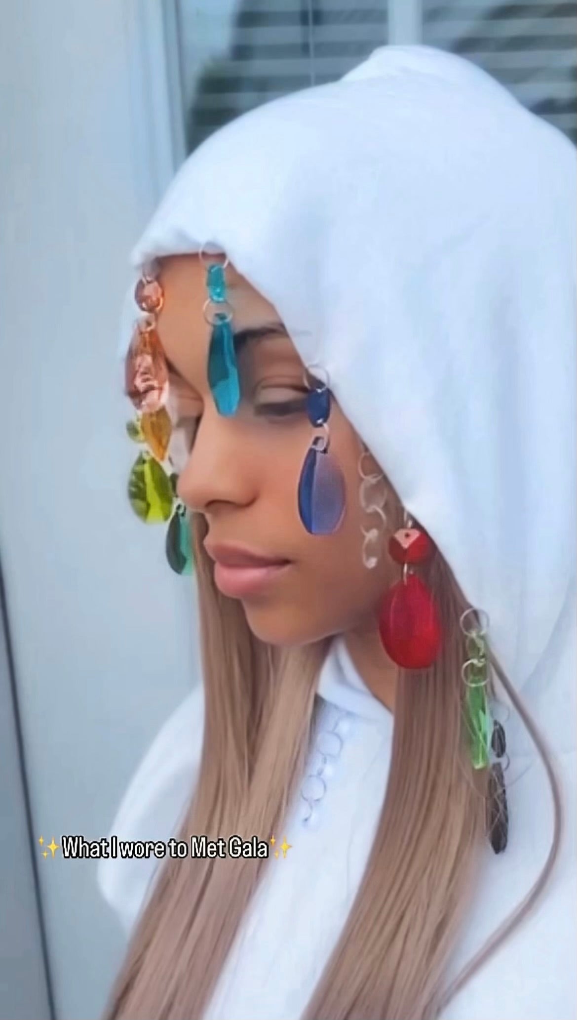 Rainbow Chandelier Hoodie Set