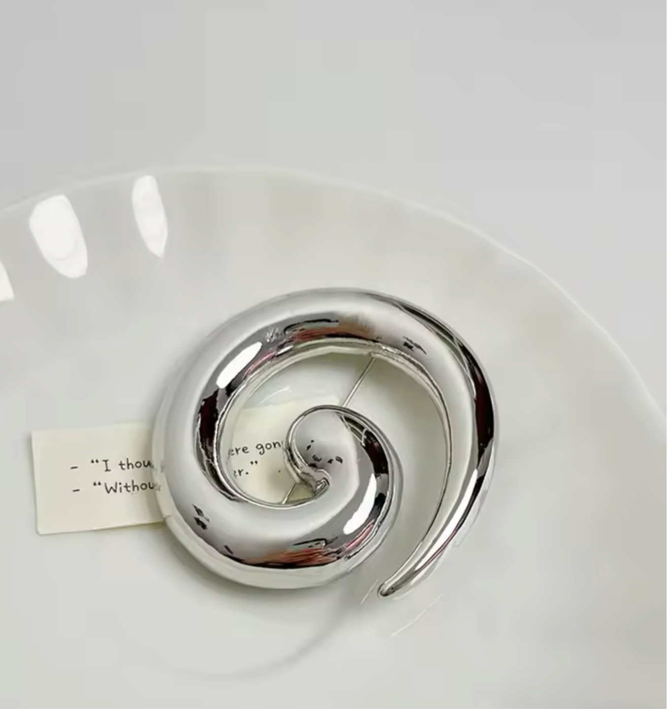 The Golden Broch (Set of 2) - Silver Option Available