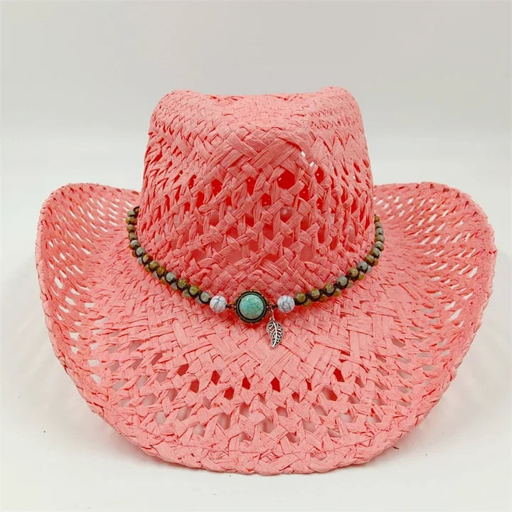 Cowboy Hat - Coral