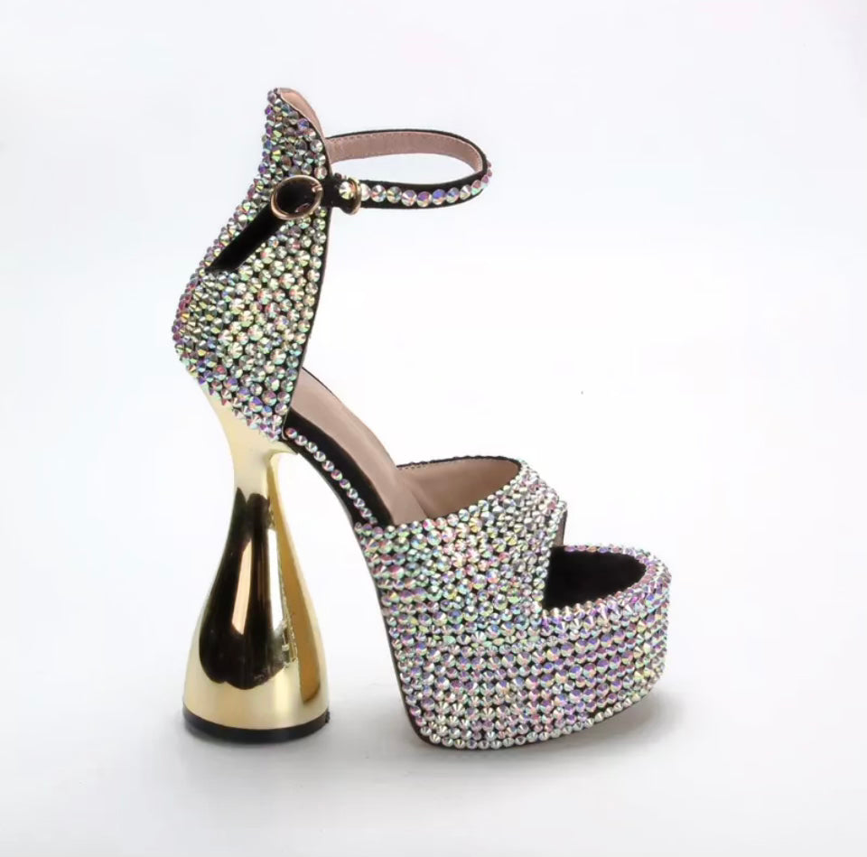 Cinderella Iridescent Platforms (Free Gift Included)