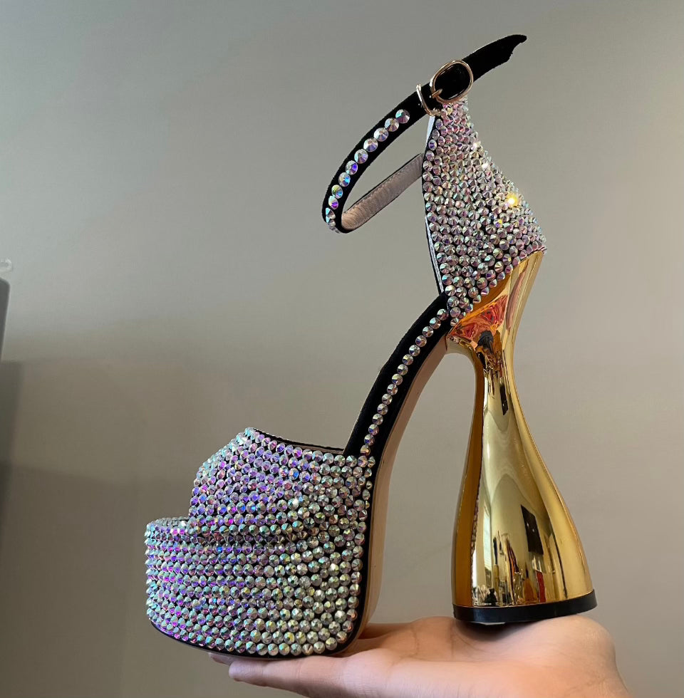 Cinderella Iridescent Platforms (Free Gift Included)