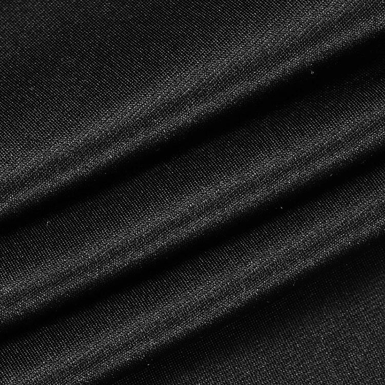 Luxury High Wasted Leggings -  Blck & Gld