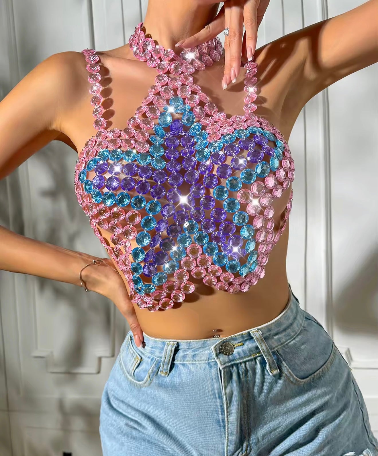 The Crystal Starfish Top